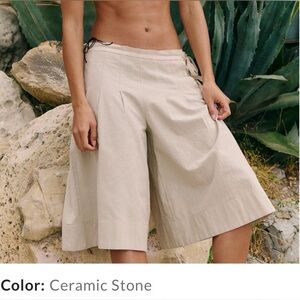 Free People Ceramic Stone Wide-Leg Pants, L